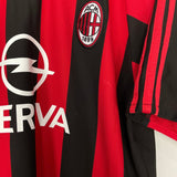 Shop 2003/04 AC MILAN SHEVCHENKO #7 HOME SHIRT (L) ADIDAS, classic football shirts, vintage football shirts & retro soccer jerseys at Cult Kits