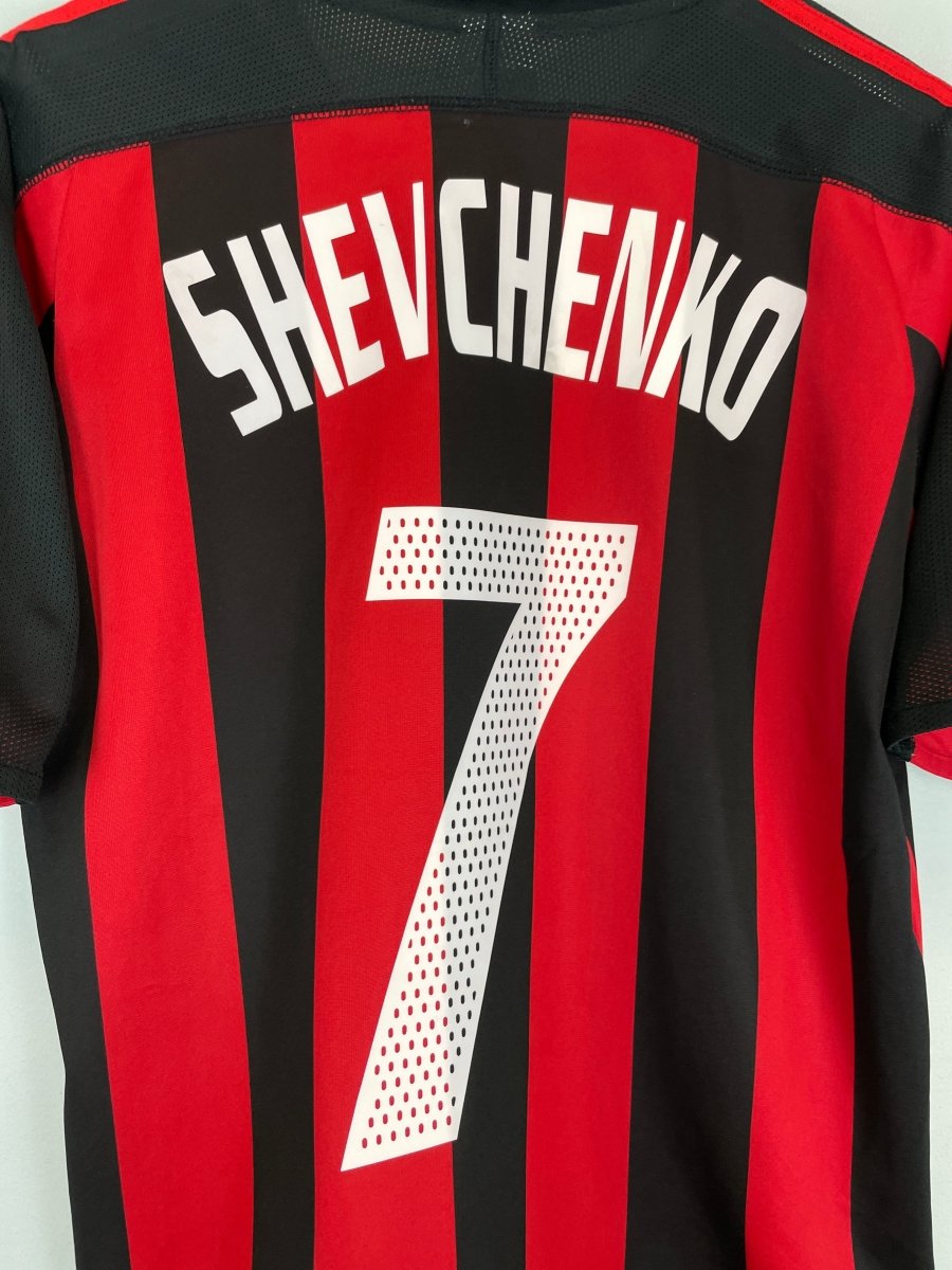 2003/04 AC MILAN SHEVCHENKO 7 HOME SHIRT (M) ADIDAS - Cult Kits - Medium - Buy Vintage Football Shirts, Authentic Retro Football Shirts For Sale, Classic Football Shirts & Soccer Jersey