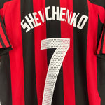 Shop 2003/04 AC MILAN SHEVCHENKO #7 HOME SHIRT (M) ADIDAS, classic football shirts, vintage football shirts & retro soccer jerseys at Cult Kits