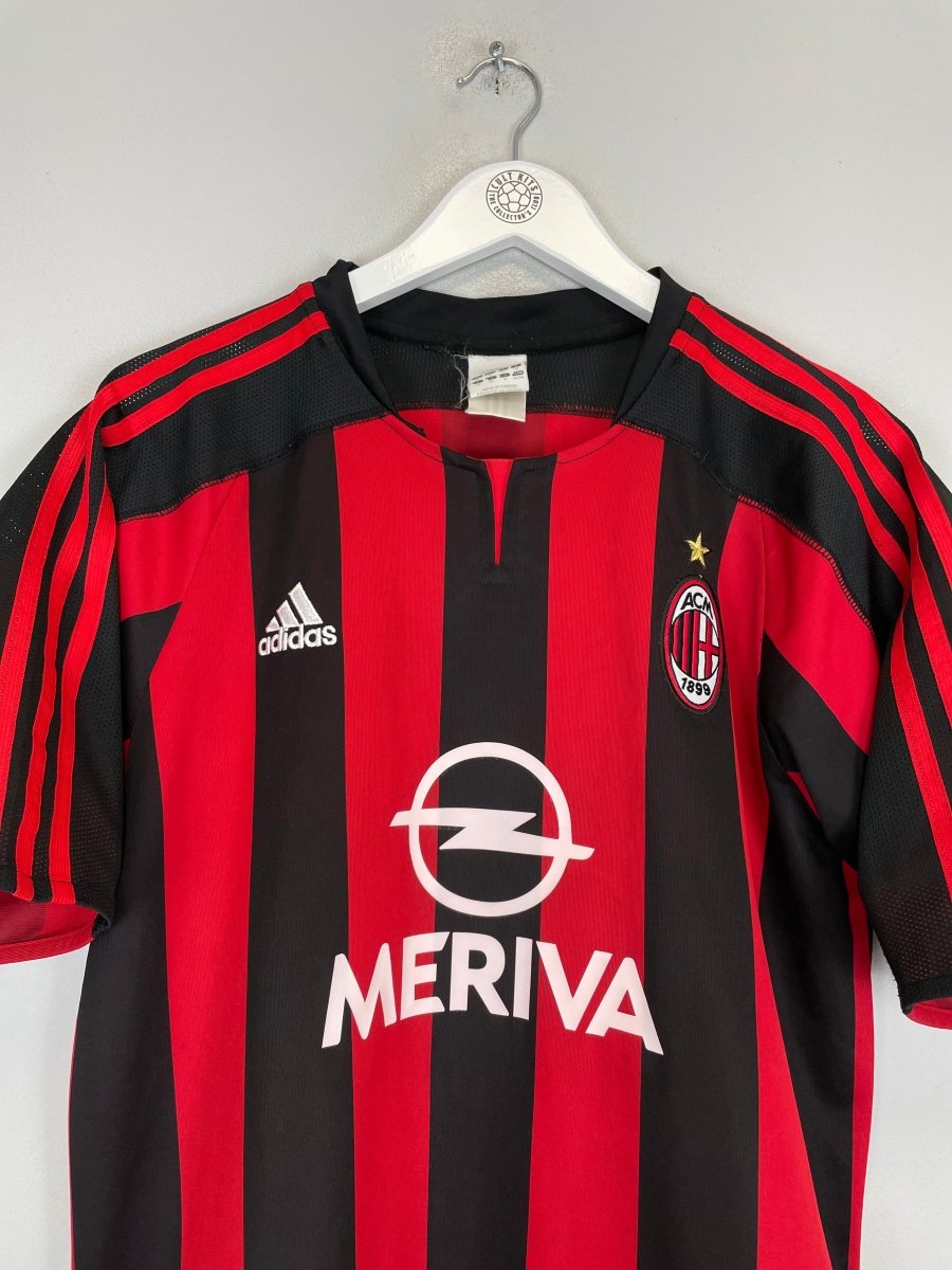 2003/04 AC MILAN SHEVCHENKO 7 HOME SHIRT (M) ADIDAS - Cult Kits - Medium - Buy Vintage Football Shirts, Authentic Retro Football Shirts For Sale, Classic Football Shirts & Soccer Jersey