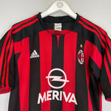 2003/04 AC MILAN SHEVCHENKO 7 HOME SHIRT (M) ADIDAS - Cult Kits - Medium - Buy Vintage Football Shirts, Authentic Retro Football Shirts For Sale, Classic Football Shirts & Soccer Jersey