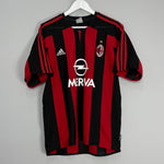 Shop 2003/04 AC MILAN SHEVCHENKO #7 HOME SHIRT (M) ADIDAS, classic football shirts, vintage football shirts & retro soccer jerseys at Cult Kits