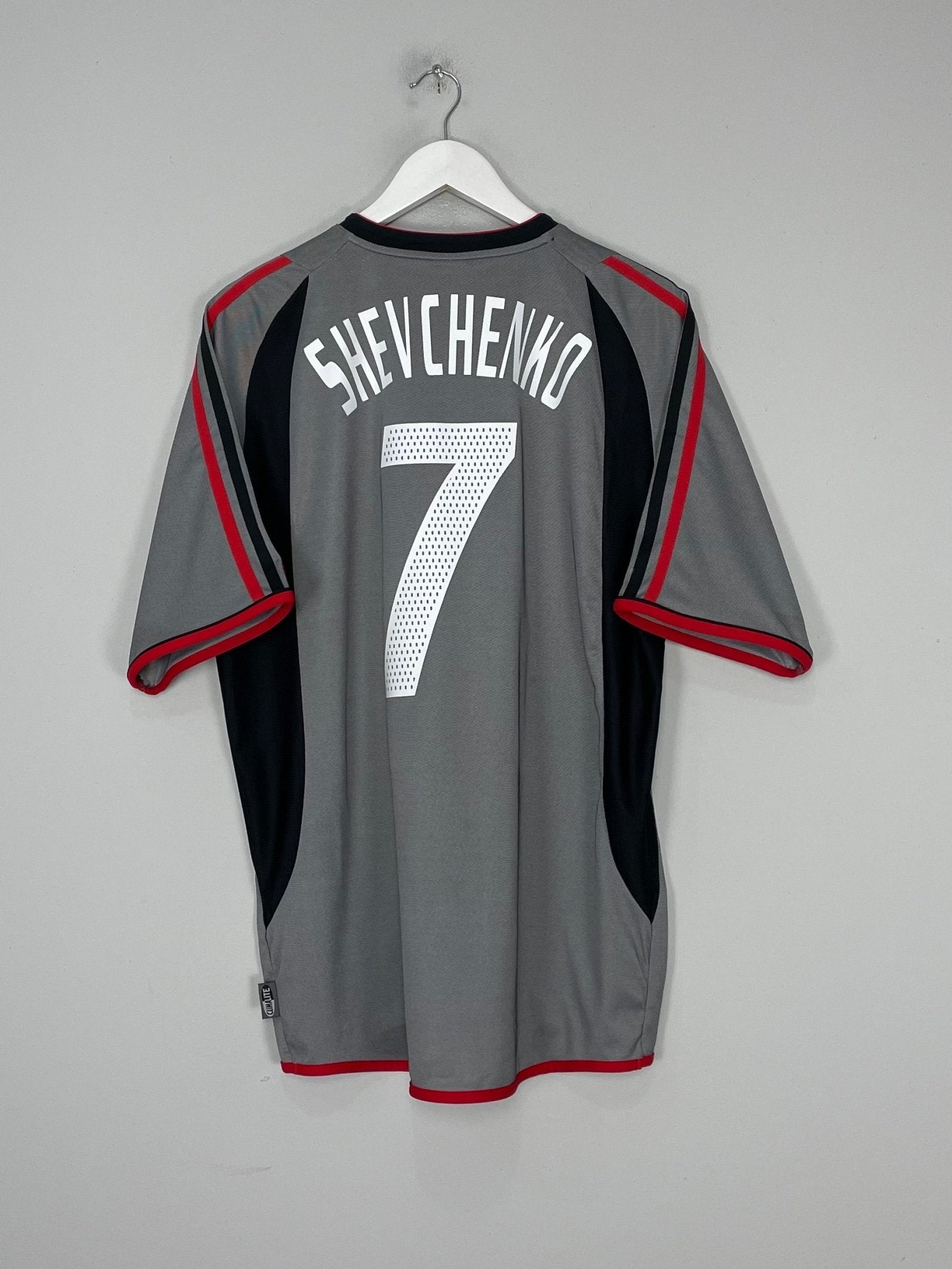 Shop 2003/04 AC MILAN SHEVCHENKO #7 THIRD SHIRT (L) ADIDAS, classic football shirts, vintage football shirts & retro soccer jerseys at Cult Kits