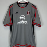 2003/04 AC MILAN SHEVCHENKO 7 THIRD SHIRT (L) ADIDAS - Cult Kits - Large - Buy Vintage Football Shirts, Authentic Retro Football Shirts For Sale, Classic Football Shirts & Soccer Jersey
