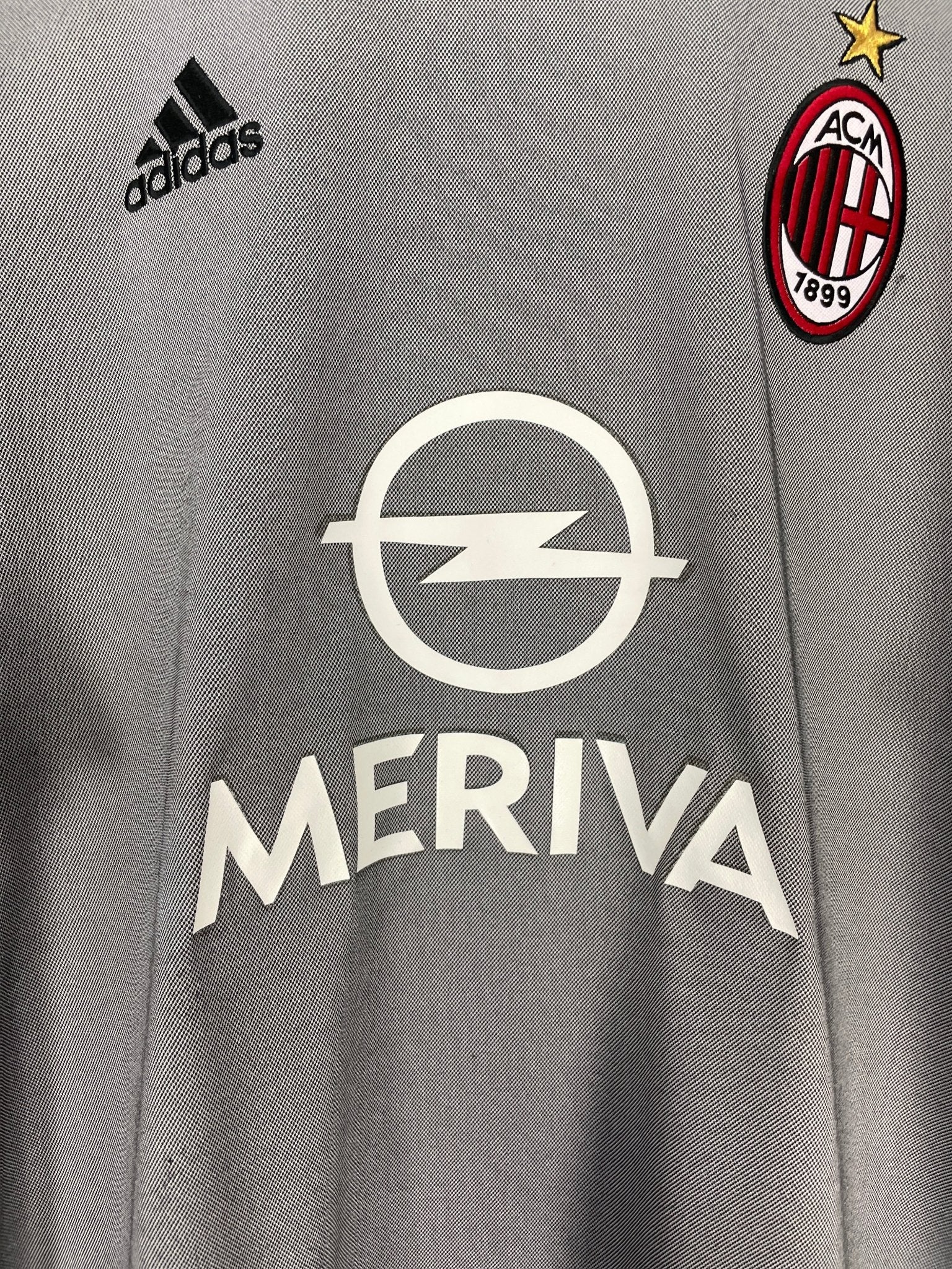 Shop 2003/04 AC MILAN SHEVCHENKO #7 THIRD SHIRT (L) ADIDAS, classic football shirts, vintage football shirts & retro soccer jerseys at Cult Kits