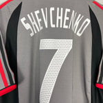 Shop 2003/04 AC MILAN SHEVCHENKO #7 THIRD SHIRT (L) ADIDAS, classic football shirts, vintage football shirts & retro soccer jerseys at Cult Kits