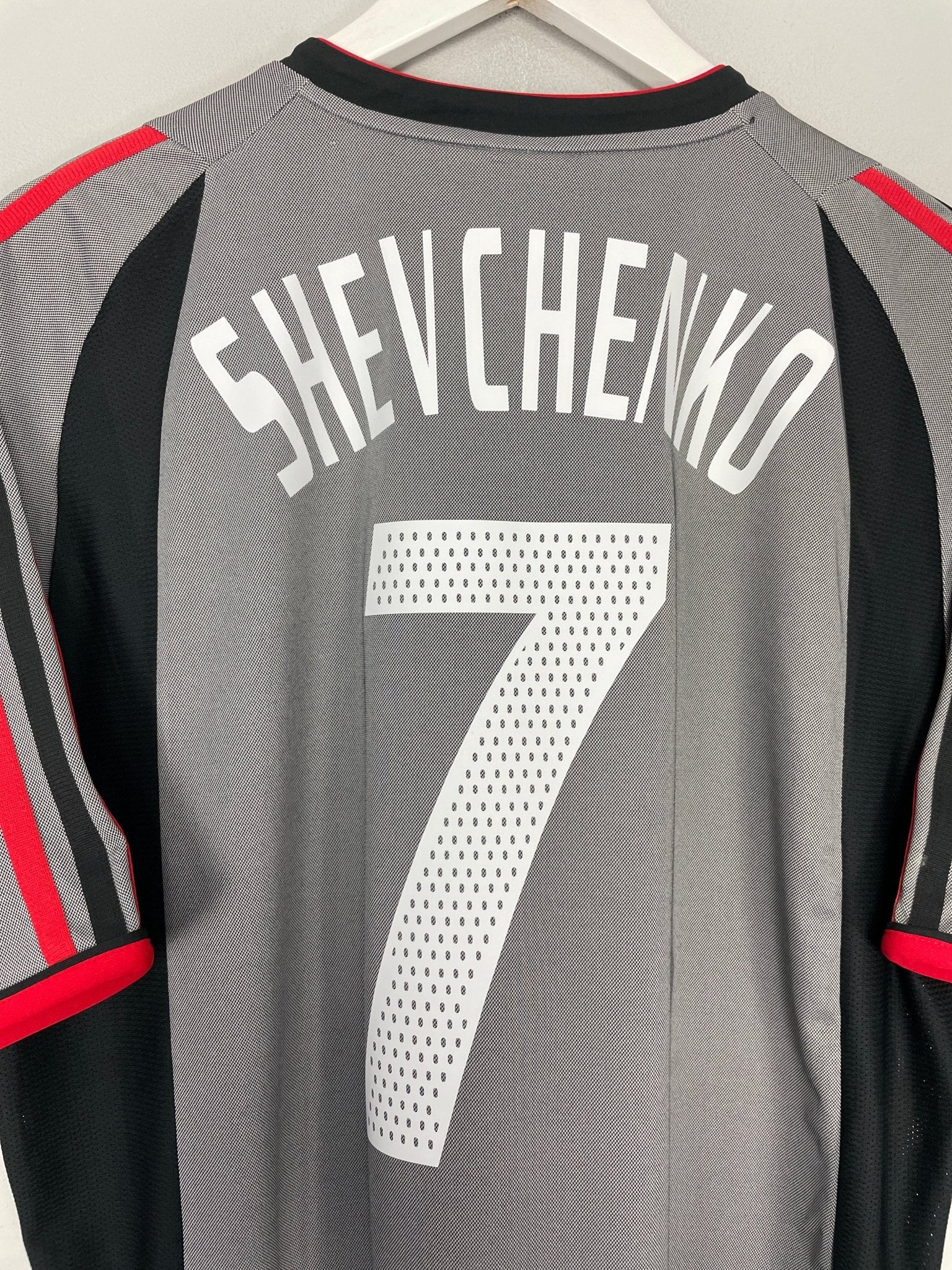 Shop 2003/04 AC MILAN SHEVCHENKO #7 THIRD SHIRT (L) ADIDAS, classic football shirts, vintage football shirts & retro soccer jerseys at Cult Kits