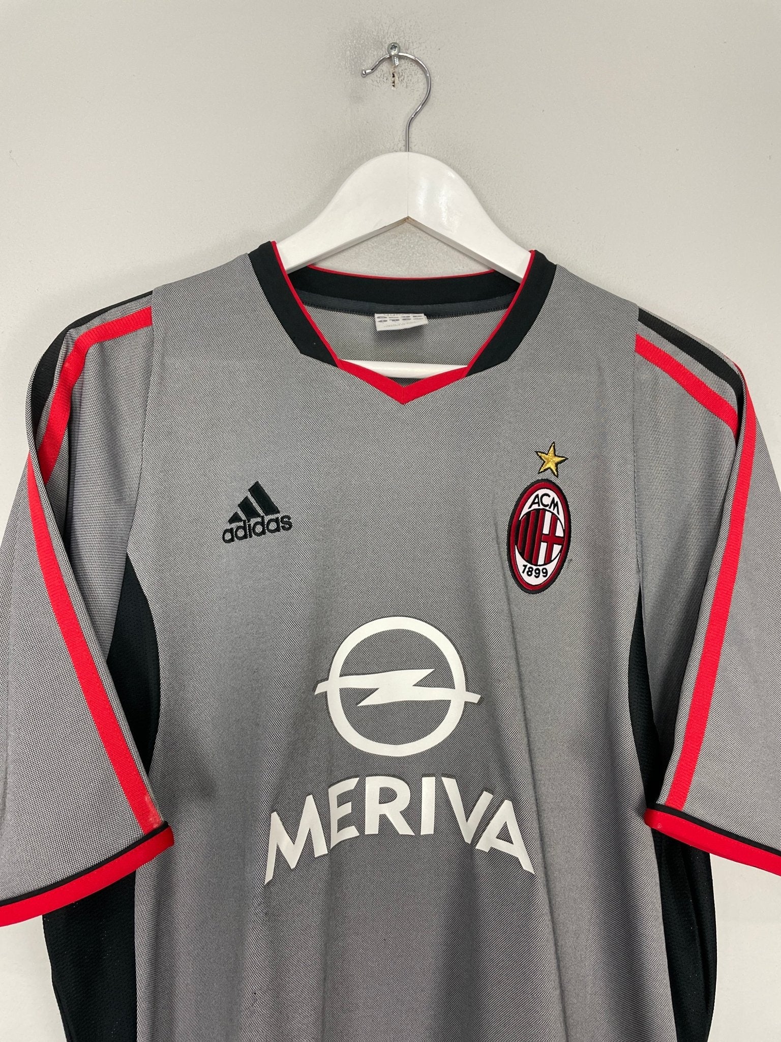 Shop 2003/04 AC MILAN SHEVCHENKO #7 THIRD SHIRT (L) ADIDAS, classic football shirts, vintage football shirts & retro soccer jerseys at Cult Kits