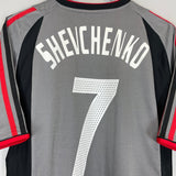 2003/04 AC MILAN SHEVCHENKO 7 THIRD SHIRT (L) ADIDAS - Cult Kits - Large - Buy Vintage Football Shirts, Authentic Retro Football Shirts For Sale, Classic Football Shirts & Soccer Jersey
