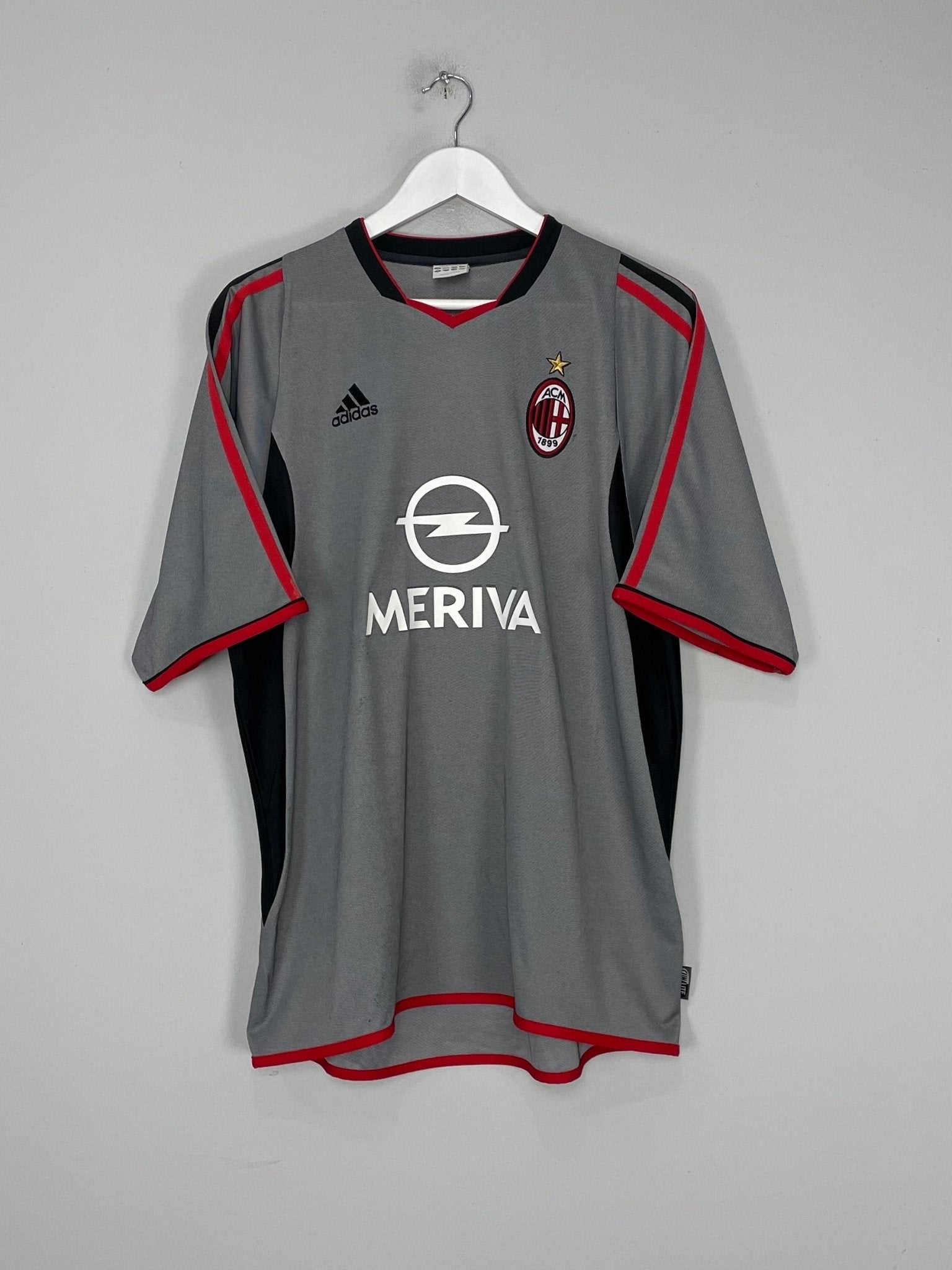Shop 2003/04 AC MILAN SHEVCHENKO #7 THIRD SHIRT (L) ADIDAS, classic football shirts, vintage football shirts & retro soccer jerseys at Cult Kits