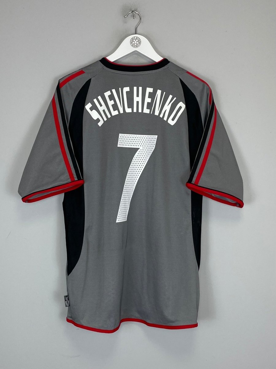 2003/04 AC MILAN SHEVCHENKO 7 THIRD SHIRT (L) ADIDAS - Cult Kits - Large - Buy Vintage Football Shirts, Authentic Retro Football Shirts For Sale, Classic Football Shirts & Soccer Jersey
