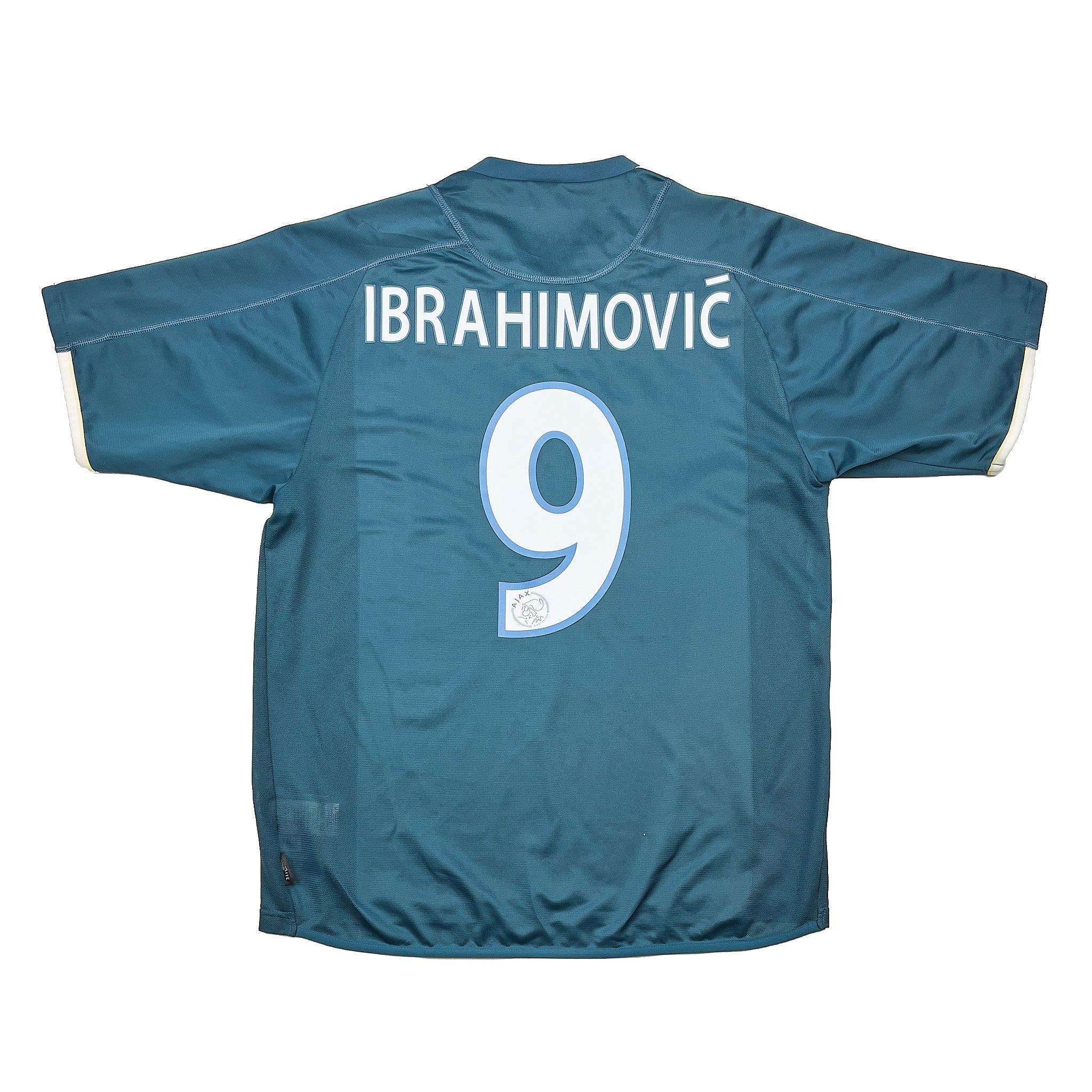 Buy 2003/04 Ajax Ibrahimovic 9 Away Shirt (L) Adidas ~ Free worldwide shipping available ~ Authentic Vintage Football Shirts from Cult Kits