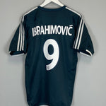 Shop 2003/04 AJAX IBRAHIMOVIC #9 AWAY SHIRT (S) ADIDAS, classic football shirts, vintage football shirts & retro soccer jerseys at Cult Kits