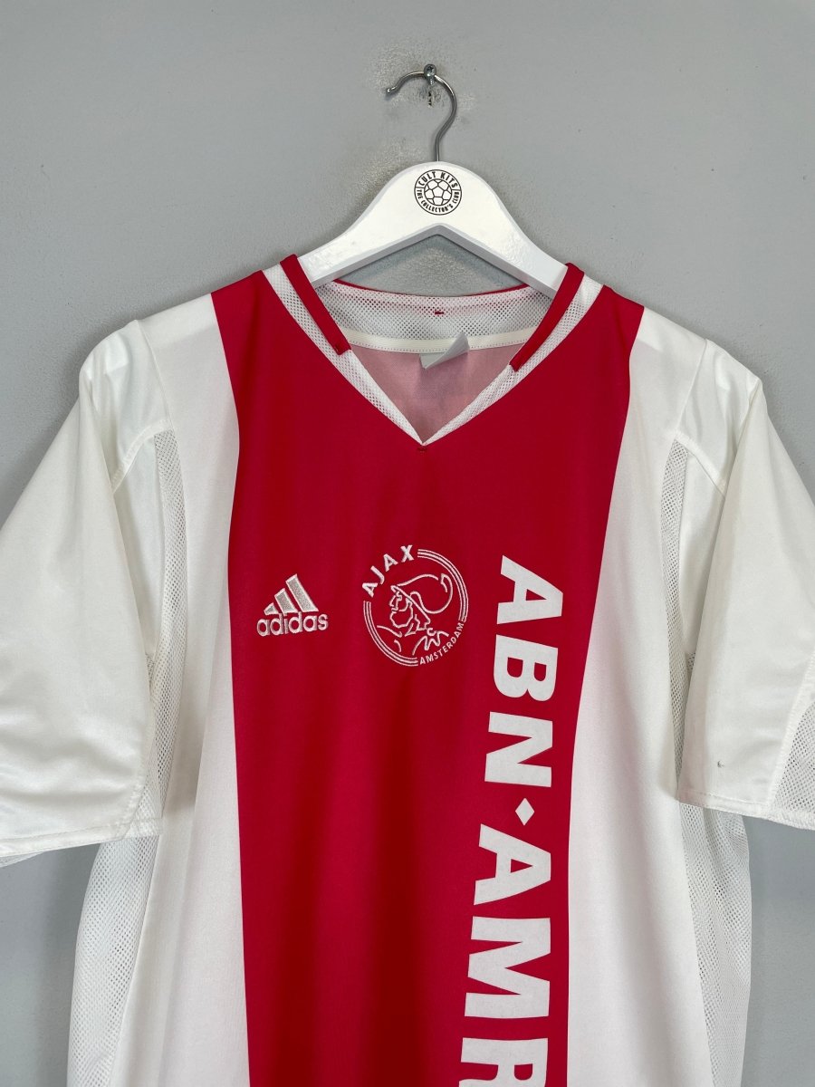 2003/04 AJAX SNEIJDER 18 HOME SHIRT (M) ADIDAS - Cult Kits - Medium - Buy Vintage Football Shirts, Authentic Retro Football Shirts For Sale, Classic Football Shirts & Soccer Jersey