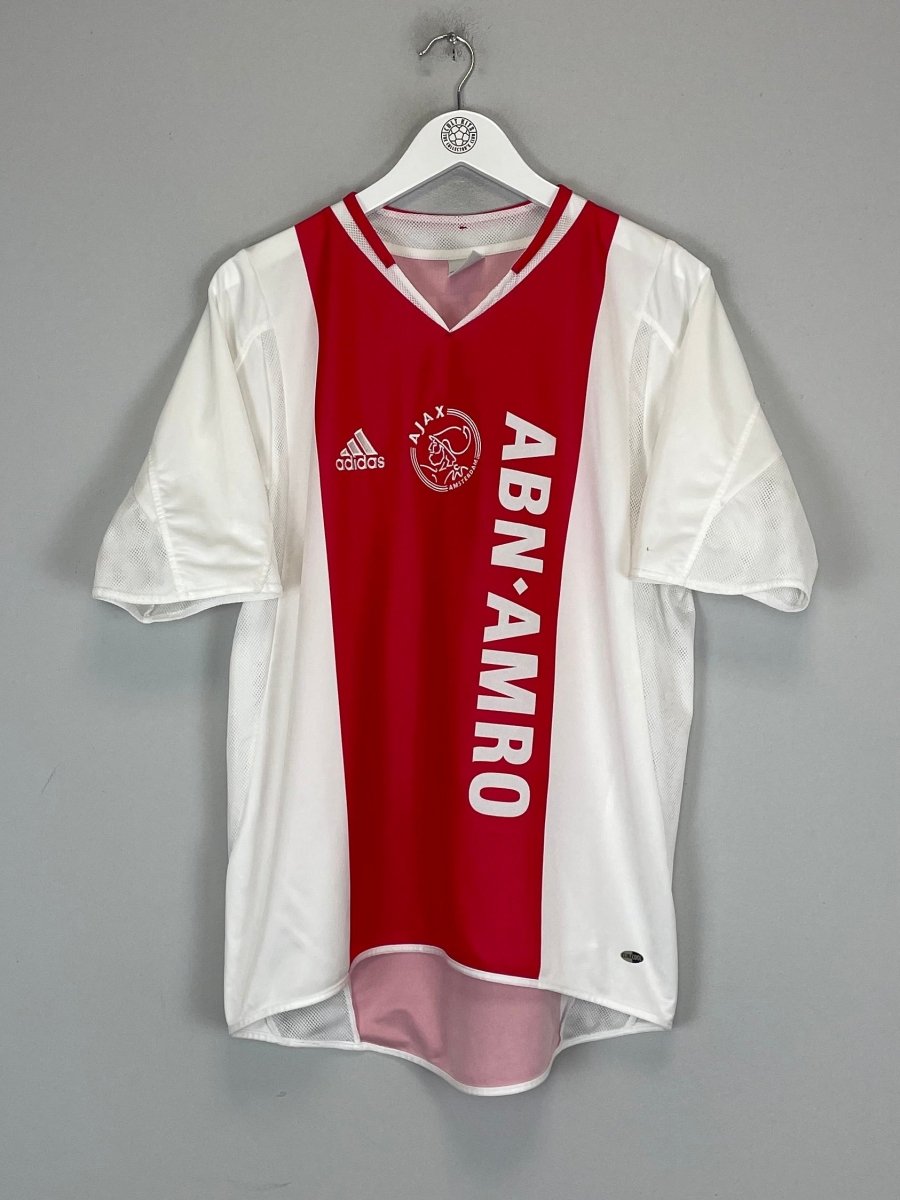 2003/04 AJAX SNEIJDER 18 HOME SHIRT (M) ADIDAS - Cult Kits - Medium - Buy Vintage Football Shirts, Authentic Retro Football Shirts For Sale, Classic Football Shirts & Soccer Jersey