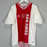2003/04 AJAX SNEIJDER 18 HOME SHIRT (M) ADIDAS - Cult Kits - Medium - Buy Vintage Football Shirts, Authentic Retro Football Shirts For Sale, Classic Football Shirts & Soccer Jersey