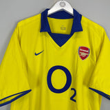 2003/04 ARSENAL VIEIRA 4 AWAY SHIRT (XL) NIKE - Cult Kits - XL - Buy Vintage Football Shirts, Authentic Retro Football Shirts For Sale, Classic Football Shirts & Soccer Jersey