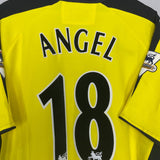 Shop 2003/04 ASTON VILLA ANGEL #18 AWAY SHIRT (L) DIADORA, classic football shirts, vintage football shirts & retro soccer jerseys at Cult Kits