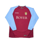 Buy 2003/04 Aston Villa Crouch 16 L/S Home Shirt (L) Diadora ~ Free worldwide shipping ~ Authentic Vintage Football Shirts from Cult Kits