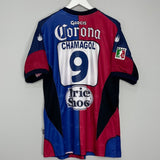 Shop 2003/04 ATLANTE CHAMAGOL #9 HOME SHIRT (XL) GARCIS, classic football shirts, vintage football shirts & retro soccer jerseys at Cult Kits