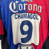 Shop 2003/04 ATLANTE CHAMAGOL #9 HOME SHIRT (XL) GARCIS, classic football shirts, vintage football shirts & retro soccer jerseys at Cult Kits