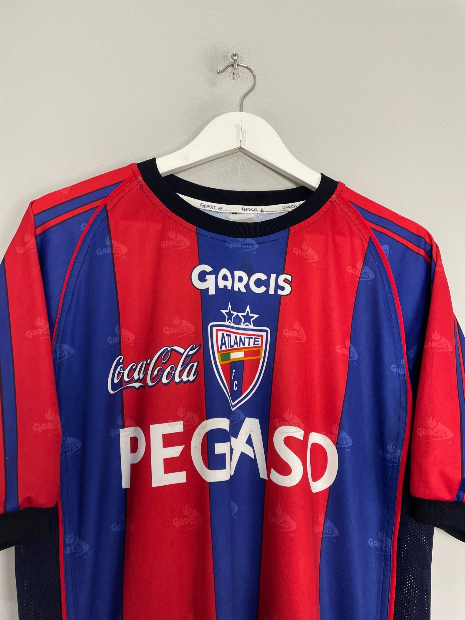Shop 2003/04 ATLANTE HOME SHIRT (M) GARCIS, classic football shirts, vintage football shirts & retro soccer jerseys at Cult Kits