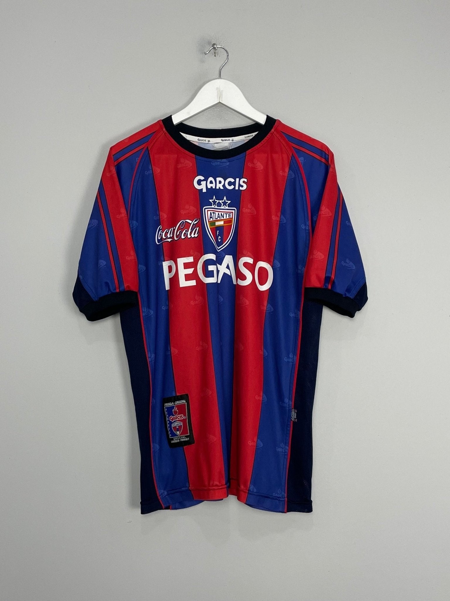 Shop 2003/04 ATLANTE HOME SHIRT (M) GARCIS, classic football shirts, vintage football shirts & retro soccer jerseys at Cult Kits
