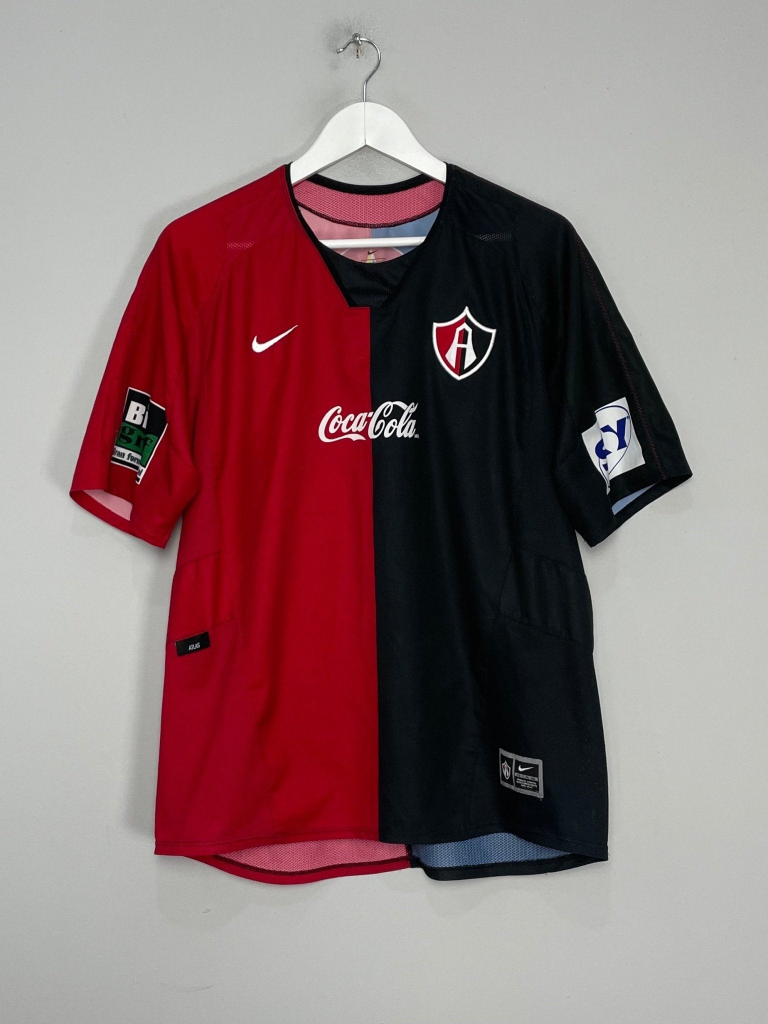 Shop 2003/04 ATLAS HOME SHIRT (L) NIKE, classic football shirts, vintage football shirts & retro soccer jerseys at Cult Kits