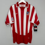 Shop 2003/04 ATLETICO MADRID F.TORRES #9 *BNWT* HOME SHIRT (L) NIKE, classic football shirts, vintage football shirts & retro soccer jerseys at Cult Kits