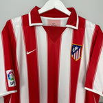 Shop 2003/04 ATLETICO MADRID F.TORRES #9 *BNWT* HOME SHIRT (L) NIKE, classic football shirts, vintage football shirts & retro soccer jerseys at Cult Kits