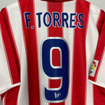 Shop 2003/04 ATLETICO MADRID F.TORRES #9 *BNWT* HOME SHIRT (L) NIKE, classic football shirts, vintage football shirts & retro soccer jerseys at Cult Kits