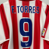 Shop 2003/04 ATLETICO MADRID F.TORRES #9 *BNWT* HOME SHIRT (L) NIKE, classic football shirts, vintage football shirts & retro soccer jerseys at Cult Kits