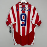 Shop 2003/04 ATLETICO MADRID F.TORRES #9 *BNWT* HOME SHIRT (L) NIKE, classic football shirts, vintage football shirts & retro soccer jerseys at Cult Kits
