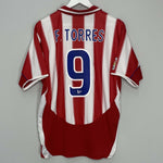 Shop 2003/04 ATLETICO MADRID F.TORRES #9 HOME SHIRT (M) NIKE, classic football shirts, vintage football shirts & retro soccer jerseys at Cult Kits