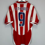 Shop 2003/04 ATLETICO MADRID F.TORRES #9 HOME SHIRT (M) NIKE, classic football shirts, vintage football shirts & retro soccer jerseys at Cult Kits