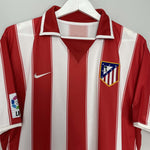 Shop 2003/04 ATLETICO MADRID F.TORRES #9 HOME SHIRT (M) NIKE, classic football shirts, vintage football shirts & retro soccer jerseys at Cult Kits