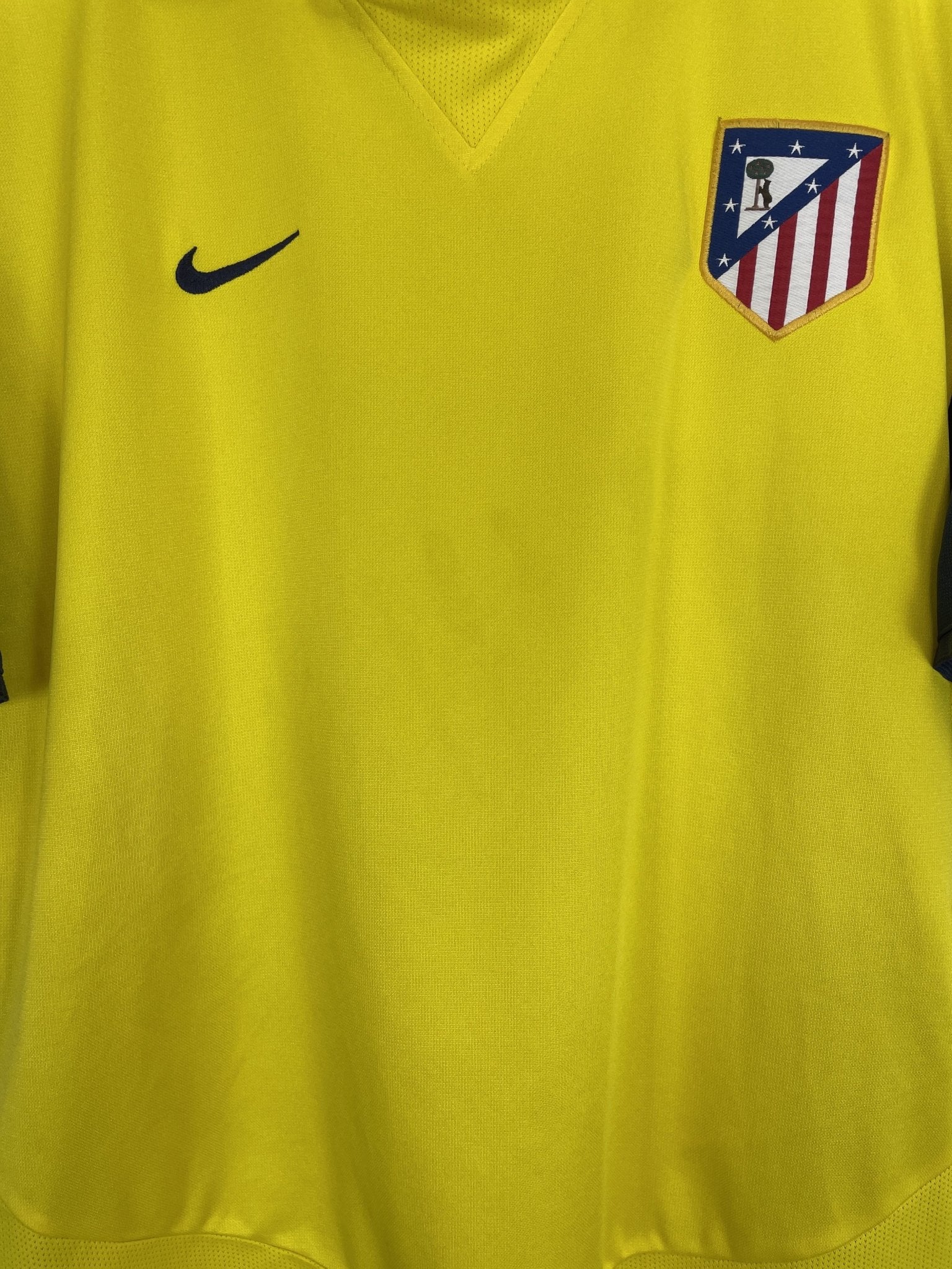 Shop 2003/04 ATLETICO MADRID TORRES #9 AWAY SHIRT (M) NIKE, classic football shirts, vintage football shirts & retro soccer jerseys at Cult Kits
