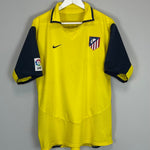 Shop 2003/04 ATLETICO MADRID TORRES #9 AWAY SHIRT (M) NIKE, classic football shirts, vintage football shirts & retro soccer jerseys at Cult Kits