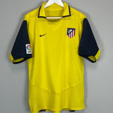 Shop 2003/04 ATLETICO MADRID TORRES #9 AWAY SHIRT (M) NIKE, classic football shirts, vintage football shirts & retro soccer jerseys at Cult Kits