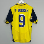 Shop 2003/04 ATLETICO MADRID TORRES #9 AWAY SHIRT (S) NIKE, classic football shirts, vintage football shirts & retro soccer jerseys at Cult Kits