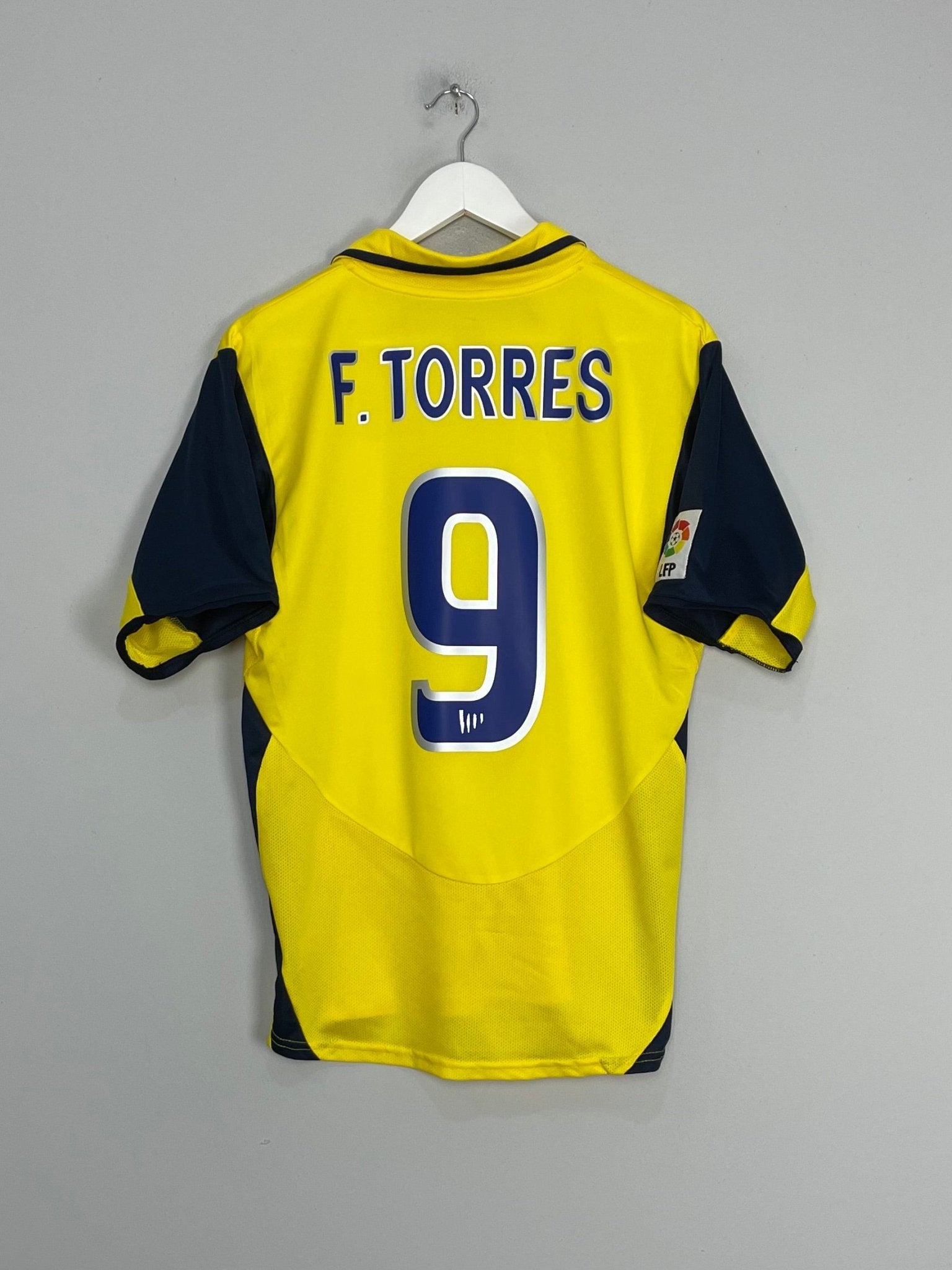Shop 2003/04 ATLETICO MADRID TORRES #9 AWAY SHIRT (S) NIKE, classic football shirts, vintage football shirts & retro soccer jerseys at Cult Kits
