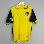 Shop 2003/04 ATLETICO MADRID TORRES #9 AWAY SHIRT (S) NIKE, classic football shirts, vintage football shirts & retro soccer jerseys at Cult Kits