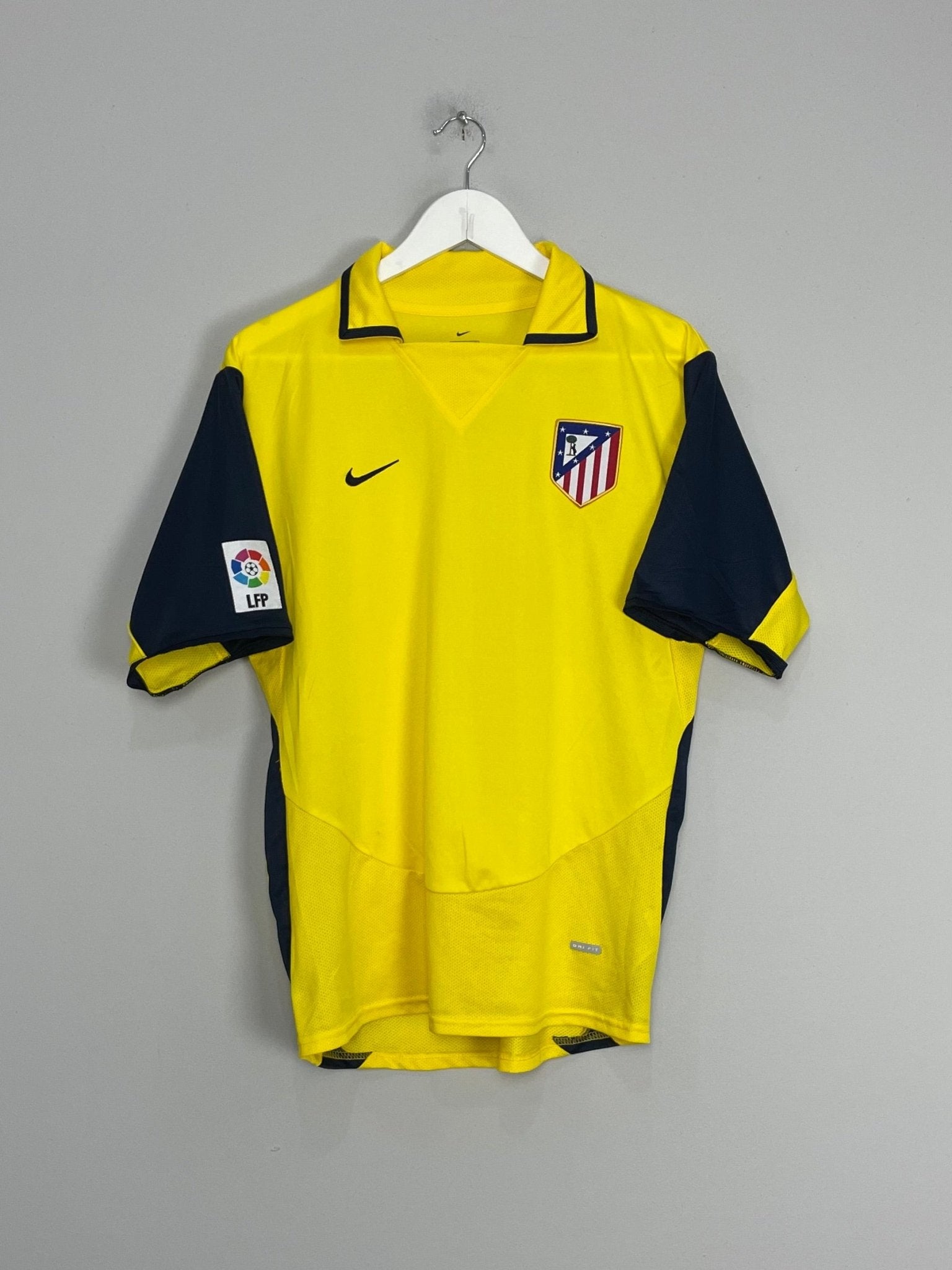 Shop 2003/04 ATLETICO MADRID TORRES #9 AWAY SHIRT (S) NIKE, classic football shirts, vintage football shirts & retro soccer jerseys at Cult Kits
