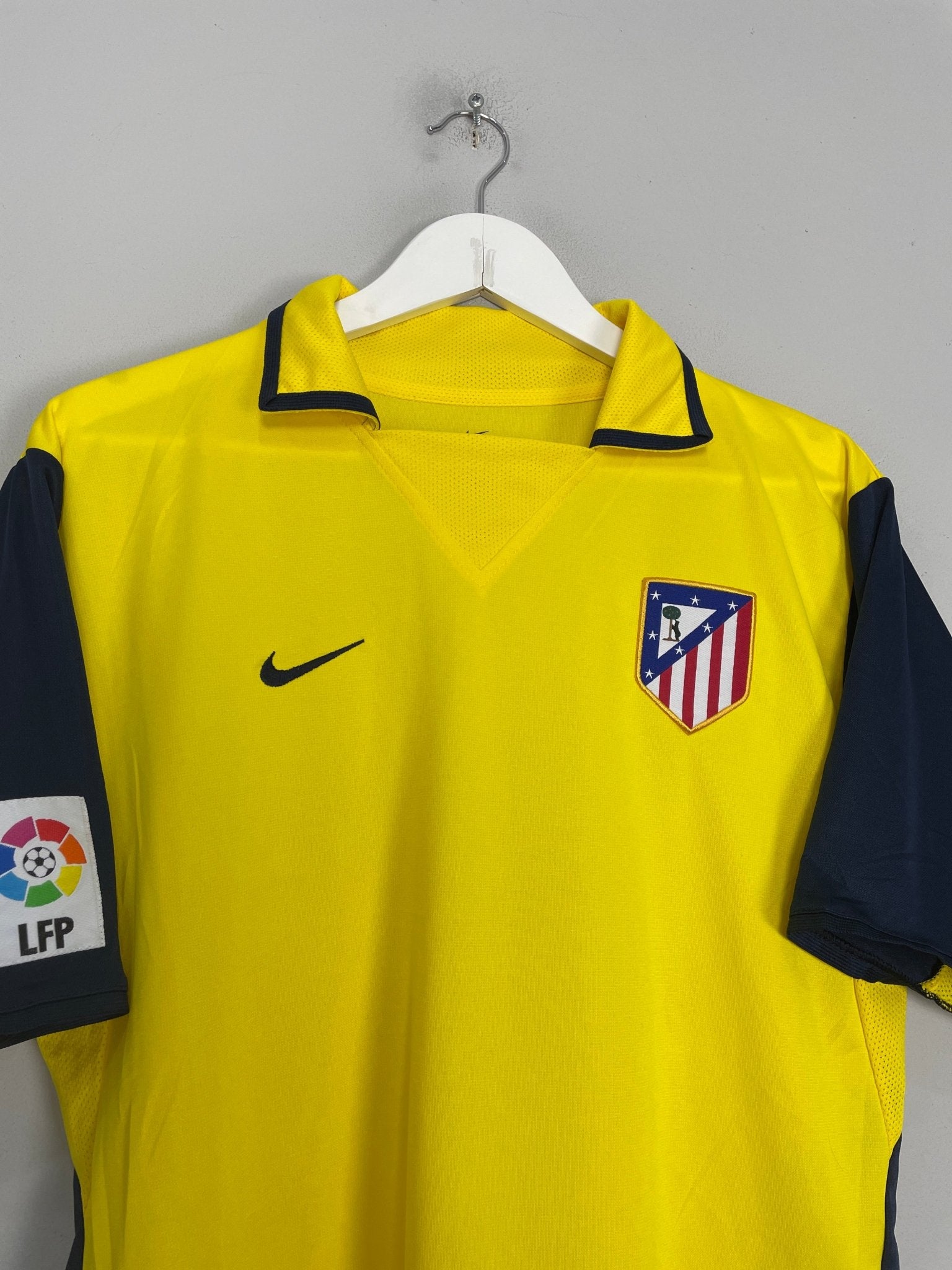 Shop 2003/04 ATLETICO MADRID TORRES #9 AWAY SHIRT (S) NIKE, classic football shirts, vintage football shirts & retro soccer jerseys at Cult Kits