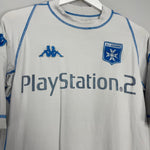 Shop 2003/04 AUXERRE AWAY SHIRT (L) KAPPA, classic football shirts, vintage football shirts & retro soccer jerseys at Cult Kits