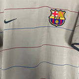 Shop 2003/04 BARCELONA RONALDINHO #10 AWAY SHIRT (L) NIKE, classic football shirts, vintage football shirts & retro soccer jerseys at Cult Kits