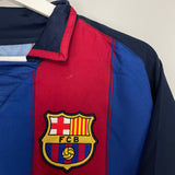 Shop 2003/04 BARCELONA RONALDINHO #80 HOME SHIRT (L) NIKE, classic football shirts, vintage football shirts & retro soccer jerseys at Cult Kits