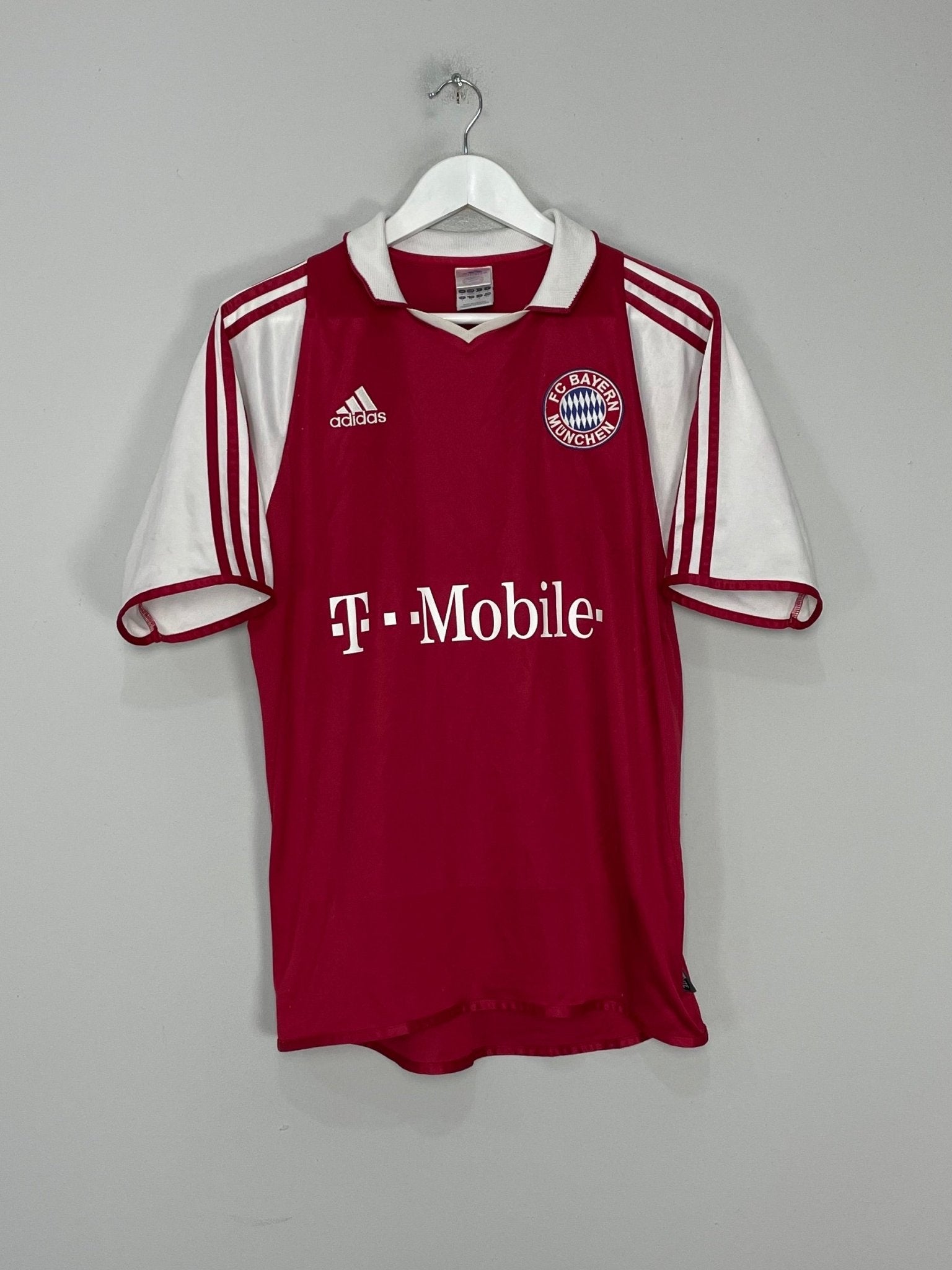 Shop 2003/04 BAYERN MUNICH HOME SHIRT (S) ADIDAS, classic football shirts, vintage football shirts & retro soccer jerseys at Cult Kits