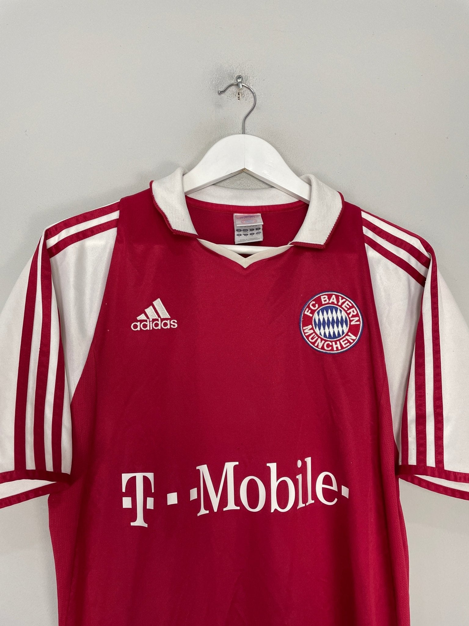 Shop 2003/04 BAYERN MUNICH HOME SHIRT (S) ADIDAS, classic football shirts, vintage football shirts & retro soccer jerseys at Cult Kits