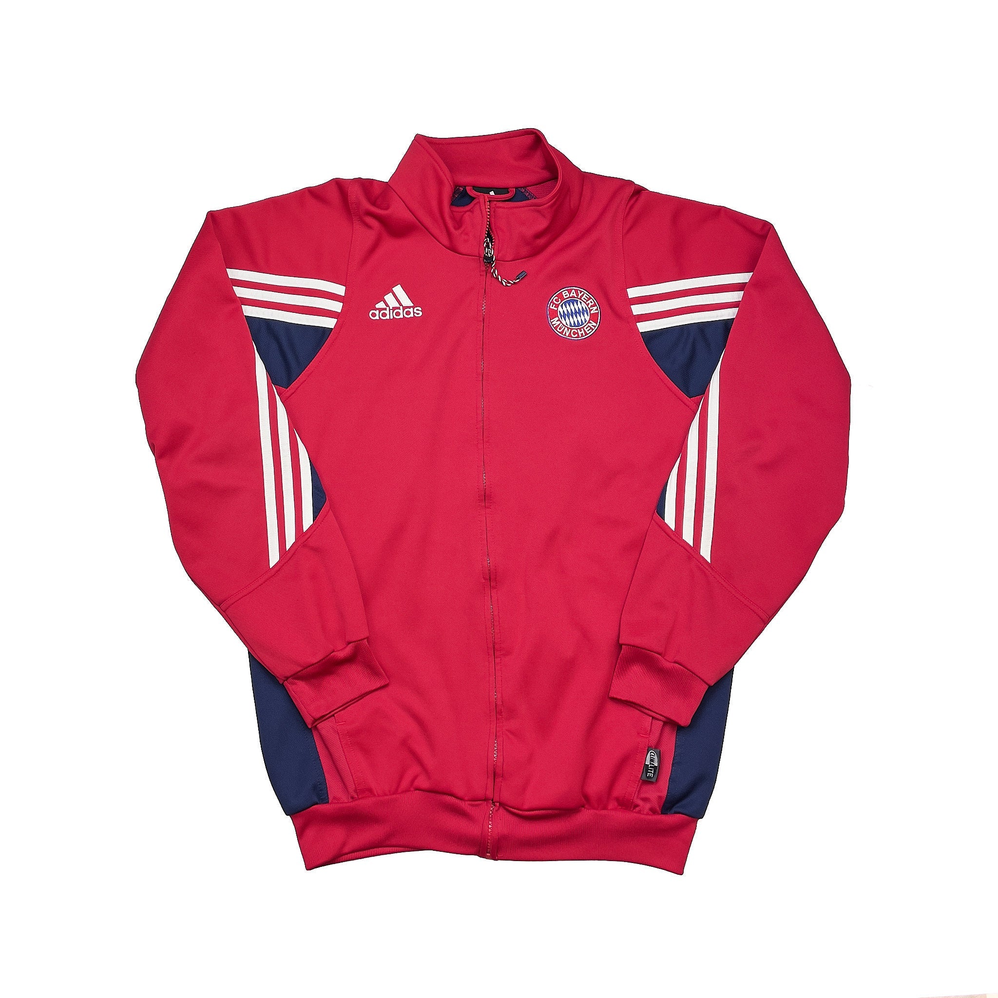 Buy 2003/04 Bayern Munich Track Jacket (M) Adidas ~ Free worldwide shipping ~ Authentic Vintage Football Shirts from Cult Kits